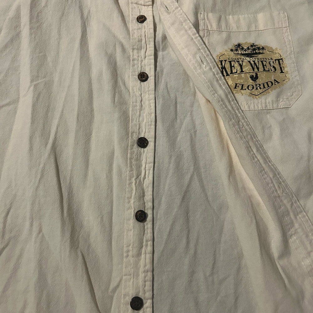 Men's Cream Shirt - Picture 5 of 8